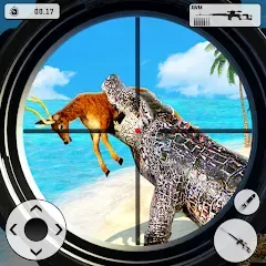 Скачать Crocodile Hunting Animal Games Взлом (Много денег) на Андроид бесплатно