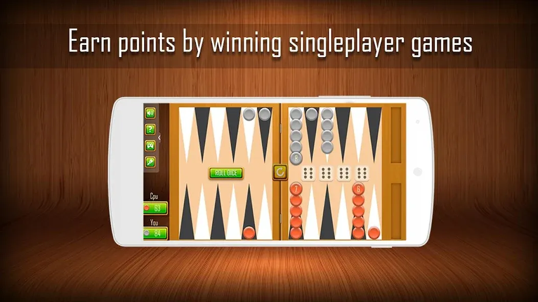 Backgammon board game - Tavla МОД/Взлом [Деньги, Монеты и Меню MOD] Screenshot 5