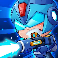 Скачать Metal Gun - Cyber Soldier взлом на много денег и бессмертие на Андроид бесплатно