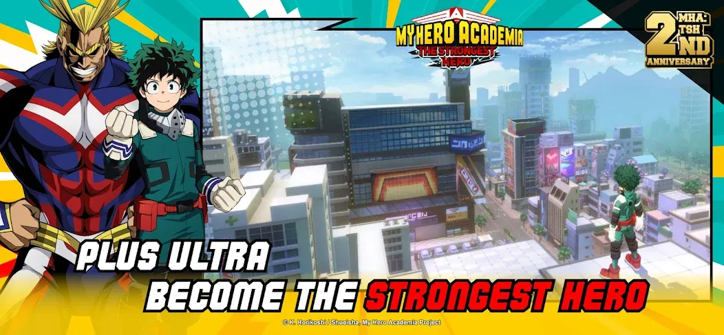 MHA:The Strongest Hero (Эмха) МОД/Взлом [Меню, Бесконечные монеты и Открытые уровни] Screenshot 2
