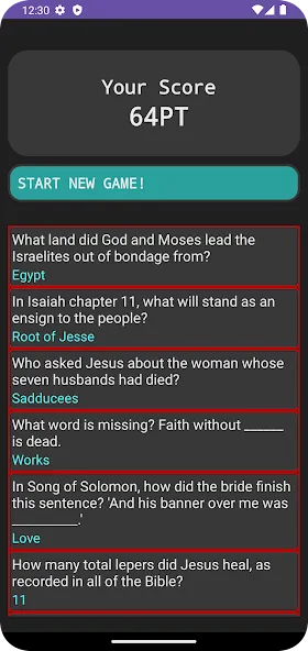 Bible Trivia (Библейские загадки) МОД/Взлом [Деньги, Монеты и Меню MOD] Screenshot 3