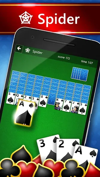 Microsoft Solitaire Collection (Майкрософт Солитер Коллекшн) МОД/Взлом [Меню, Бесконечные монеты и Открытые уровни] Screenshot 3