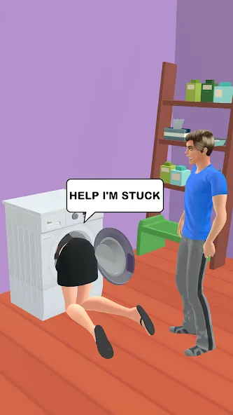 Couple Life 3D (Супл Лайф 3Д) МОД/Взлом [Деньги, Монеты и Меню MOD] Screenshot 2