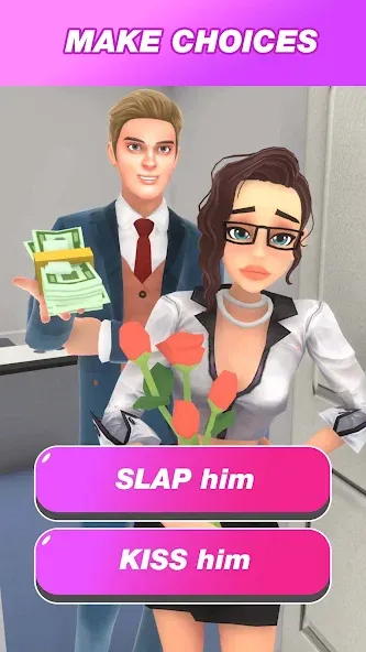 Become an Office Queen (Станьте королевой офиса) МОД/Взлом [Бесконечные деньги, Монеты и Мега MOD] Screenshot 1