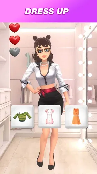 Become an Office Queen (Станьте королевой офиса) МОД/Взлом [Бесконечные деньги, Монеты и Мега MOD] Screenshot 3