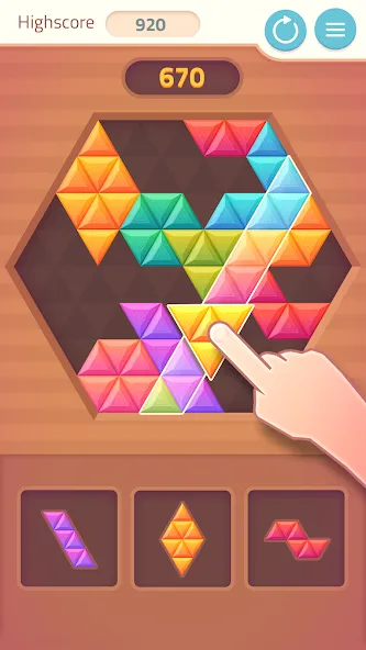 Triangles & Blocks — скриншот 2 Triangles & Blocks — скриншот 2