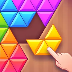 Скачать Triangles & Blocks на Android — Все уровни разблокированы