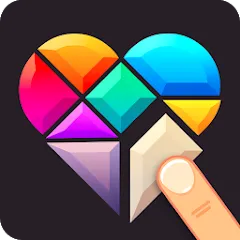 Скачать Polygrams - Tangram Puzzles Взлом (Все уровни разблокированы) на Андроид