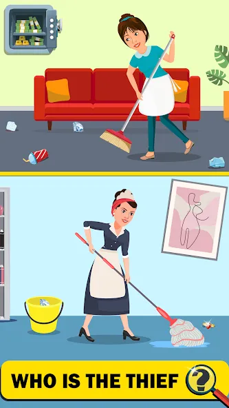 Detective Mehul:Detective Game (Детектив Мехул) МОД/Взлом [Деньги, Монеты и Меню MOD] Screenshot 1