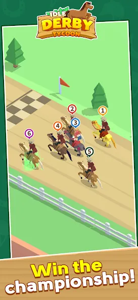Idle Derby Tycoon (Айдл Дерби Тайкун) МОД/Взлом [Много монет, Открытые уровни и Мега MOD] Screenshot 2