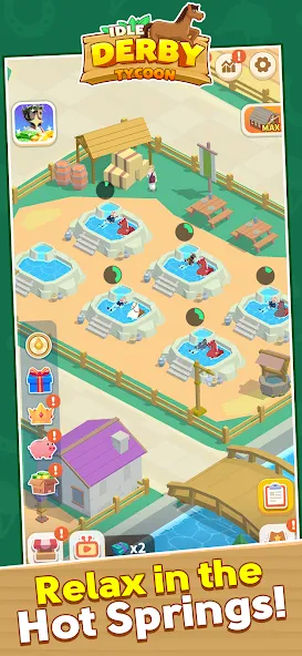 Idle Derby Tycoon (Айдл Дерби Тайкун) МОД/Взлом [Много монет, Открытые уровни и Мега MOD] Screenshot 3