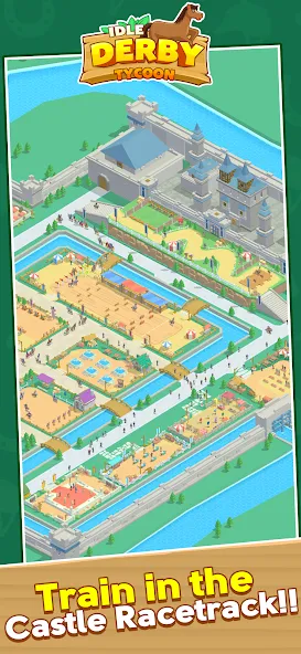 Idle Derby Tycoon (Айдл Дерби Тайкун) МОД/Взлом [Много монет, Открытые уровни и Мега MOD] Screenshot 5