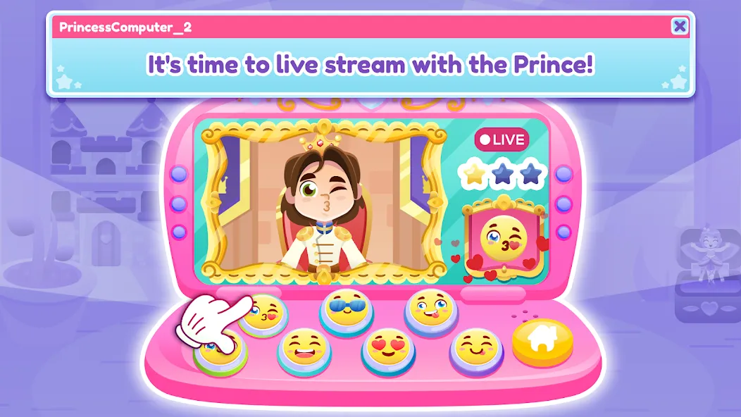 Princess Computer 2 Girl Games МОД/Взлом [Много монет, Открытые уровни и Мега MOD] Screenshot 3