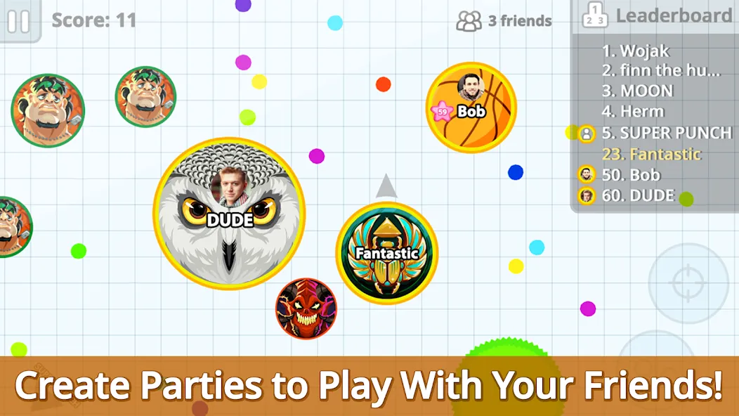 Agar.io — скриншот 3