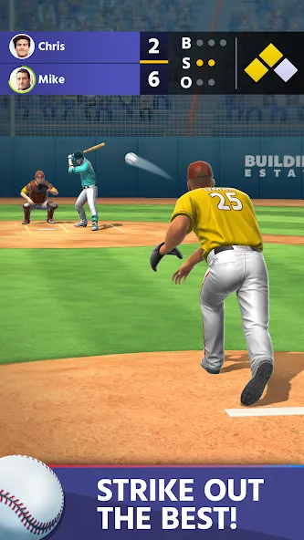 Baseball: Home Run Sports Game (Бейсбол) МОД/Взлом [Бесконечные деньги, Монеты и Мега MOD] Screenshot 3