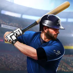 Скачать Взломанная Baseball: Home Run Sports Game на Андроид с бесконечными деньгами и открытыми стадионами