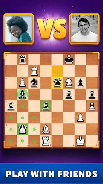 Chess Clash: Online & Offline МОД/Взлом [Деньги, Монеты и Меню MOD] Screenshot 1
