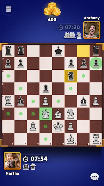 Chess Clash: Online & Offline МОД/Взлом [Деньги, Монеты и Меню MOD] Screenshot 5