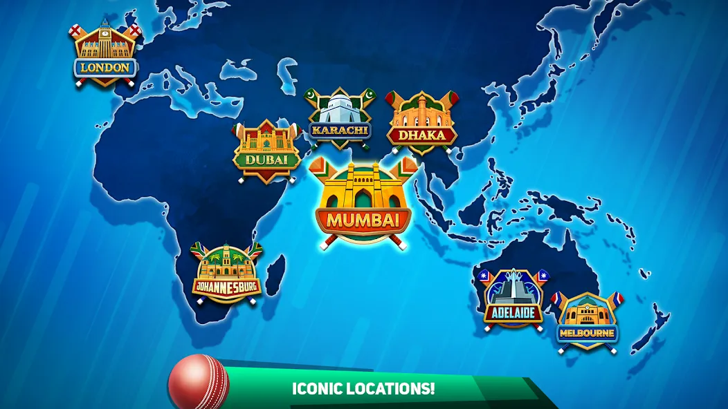 Cricket League (Крикет Лига) МОД/Взлом [Все открыто, Дополнительные деньги и Меню MOD] Screenshot 5