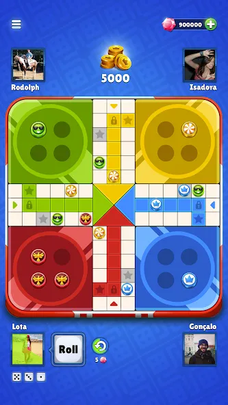 Ludo Party : Dice Board Game (Лудо Пати) МОД/Взлом [Бесконечные деньги, Монеты и Мега MOD] Screenshot 1