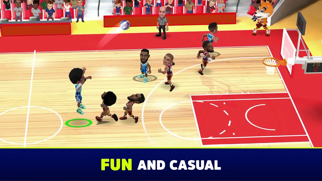 Mini Basketball (Мини баскетбол) МОД/Взлом [Много денег, Монет и Все открыто] Screenshot 1