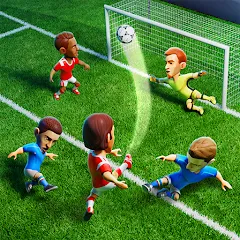Скачать Взломанная Mini Football - Mobile Soccer на андроид (Много денег)