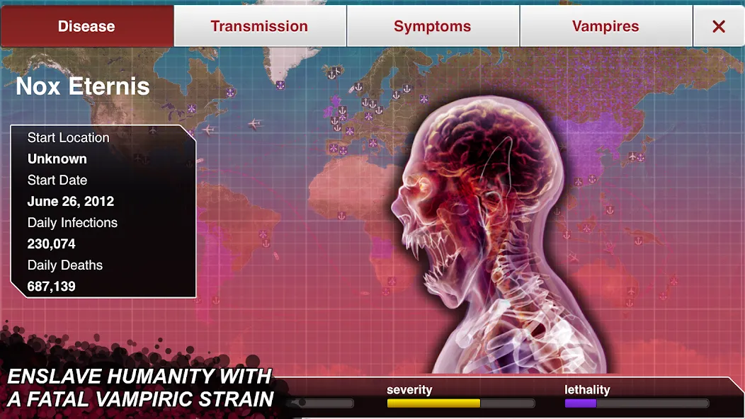 Plague Inc. МОД/Взлом [Все открыто, Дополнительные деньги и Меню MOD] Screenshot 5