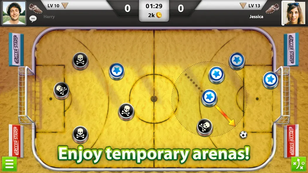 Soccer Stars: Football Games (ок Старс) МОД/Взлом [Деньги, Монеты и Меню MOD] Screenshot 4