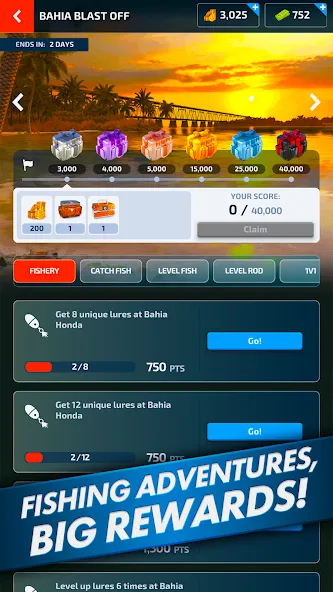 Ultimate Fishing! Fish Game МОД/Взлом [Все открыто, Дополнительные деньги и Меню MOD] Screenshot 4