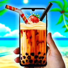 Скачать Взломанная Boba cocktail:DIY recipe games на Андроид (Все ингредиенты открыты)