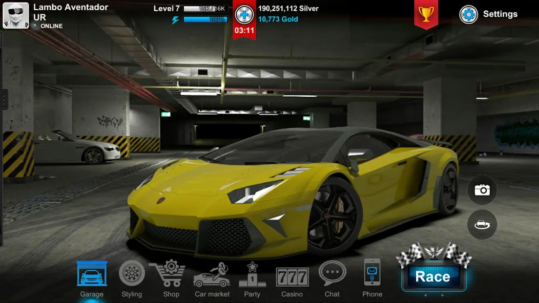 Tuner Life Online Drag Racing (Тюнер Лайф) МОД/Взлом [Много монет, Открытые уровни и Мега MOD] Screenshot 2