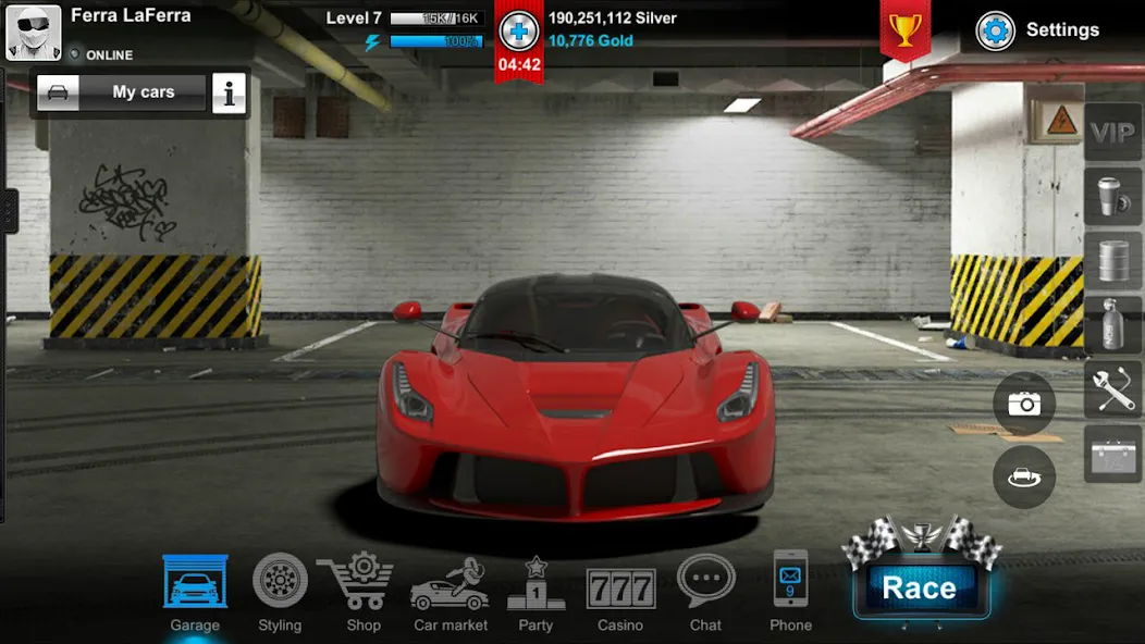 Tuner Life Online Drag Racing (Тюнер Лайф) МОД/Взлом [Много монет, Открытые уровни и Мега MOD] Screenshot 3