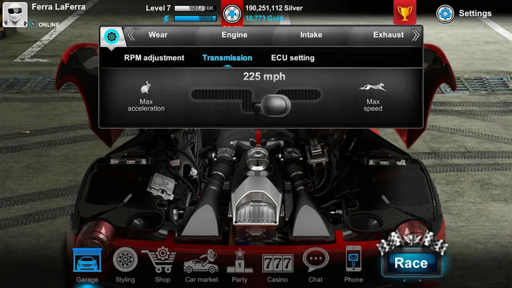 Tuner Life Online Drag Racing (Тюнер Лайф) МОД/Взлом [Много монет, Открытые уровни и Мега MOD] Screenshot 4