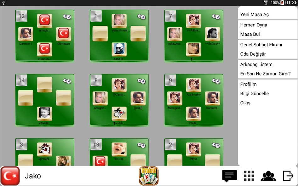 mini101 Online 101, Okey ve 51 МОД/Взлом [Все открыто, Дополнительные деньги и Меню MOD] Screenshot 3