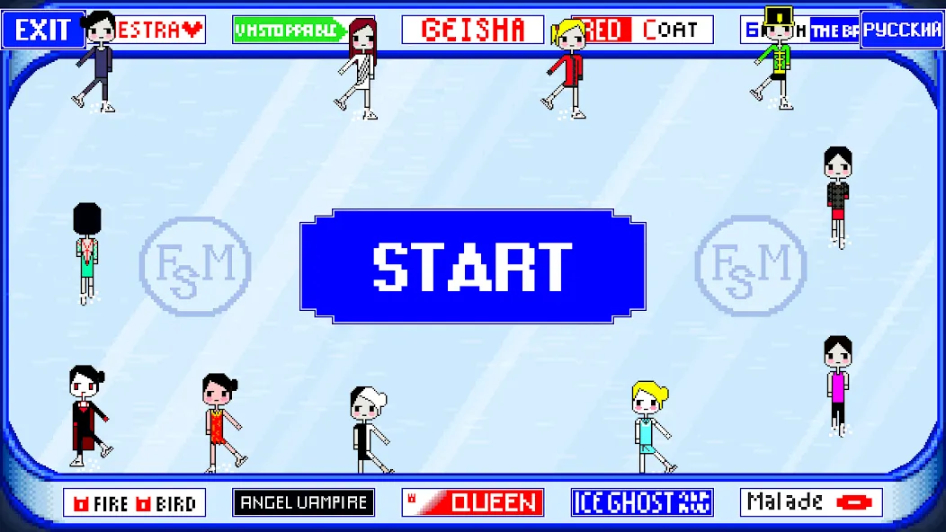 Figure Skating Mini МОД/Взлом [Много денег, Монет и Все открыто] Screenshot 1