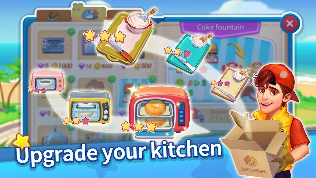 Cooking Master Adventure Games (Кукинг Мастер) МОД/Взлом [Деньги, Монеты и Меню MOD] Screenshot 4