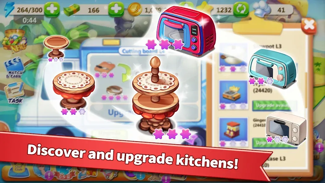 Rising Super Chef - Cook Fast (Райзинг Супер Шеф) МОД/Взлом [Все открыто, Дополнительные деньги и Меню MOD] Screenshot 4