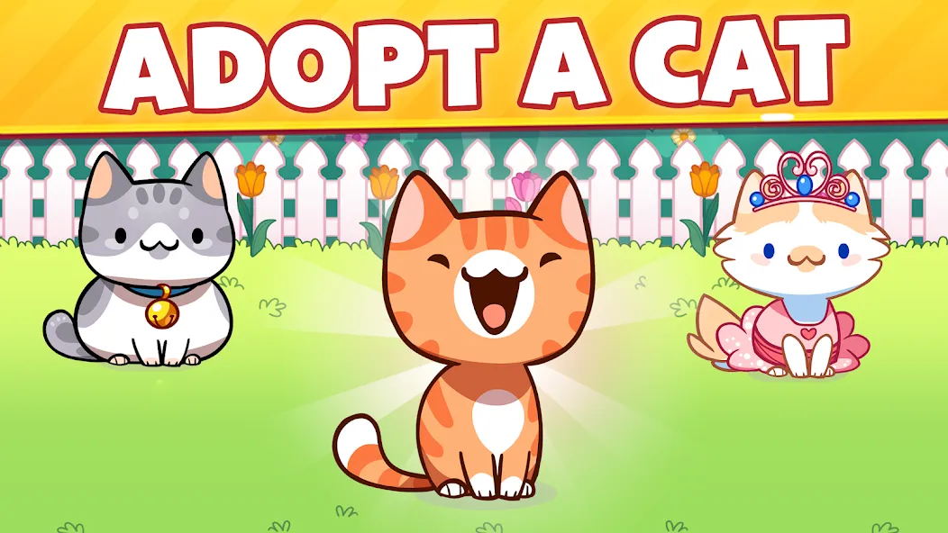 Cat Game - The Cats Collector! МОД/Взлом [Много монет, Открытые уровни и Мега MOD] Screenshot 1