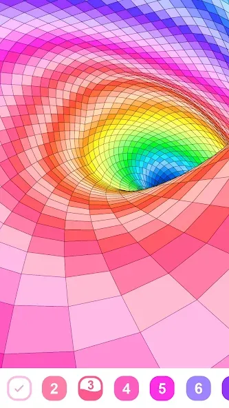 Fancy Color - Paint By Number (Фэнси Колор) МОД/Взлом [Много денег, Монет и Все открыто] Screenshot 4