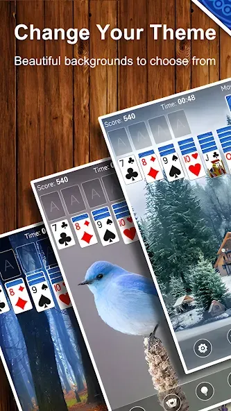 Solitaire Card Game (Солитер карточная игра) МОД/Взлом [Много денег, Монет и Все открыто] Screenshot 3