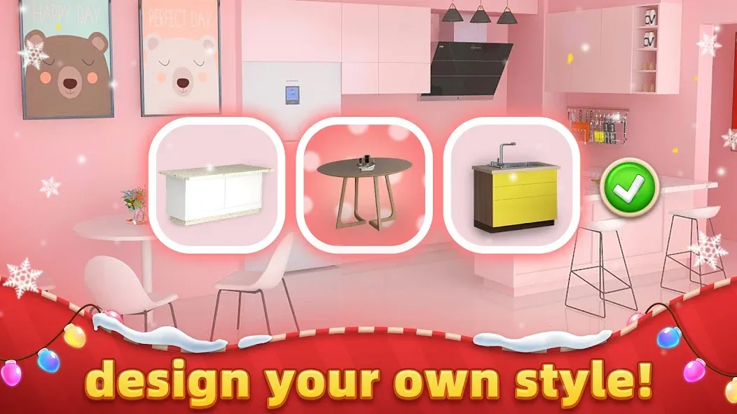 Dream Home - House Design МОД/Взлом [Много денег, Монет и Все открыто] Screenshot 2