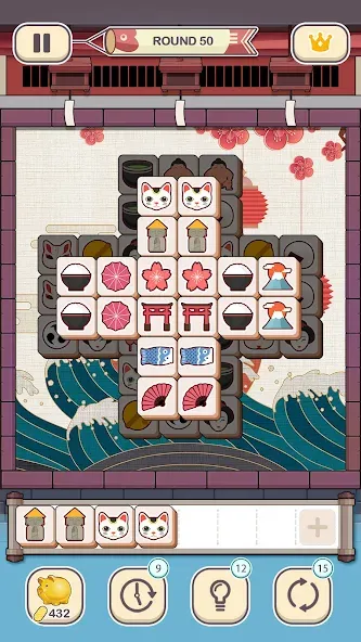 Tile Fun - Triple Puzzle Game (Тайл Фан) МОД/Взлом [Деньги, Монеты и Меню MOD] Screenshot 4