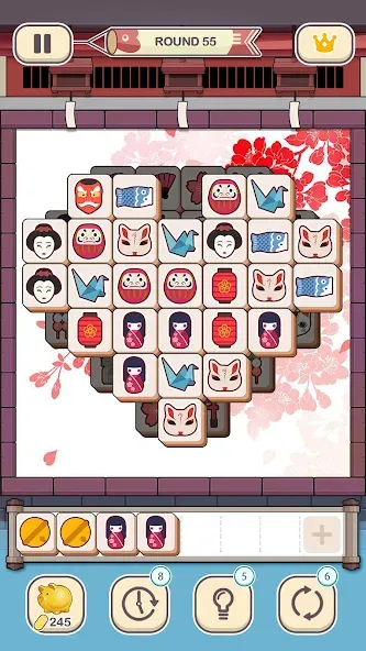 Tile Fun - Triple Puzzle Game (Тайл Фан) МОД/Взлом [Деньги, Монеты и Меню MOD] Screenshot 5