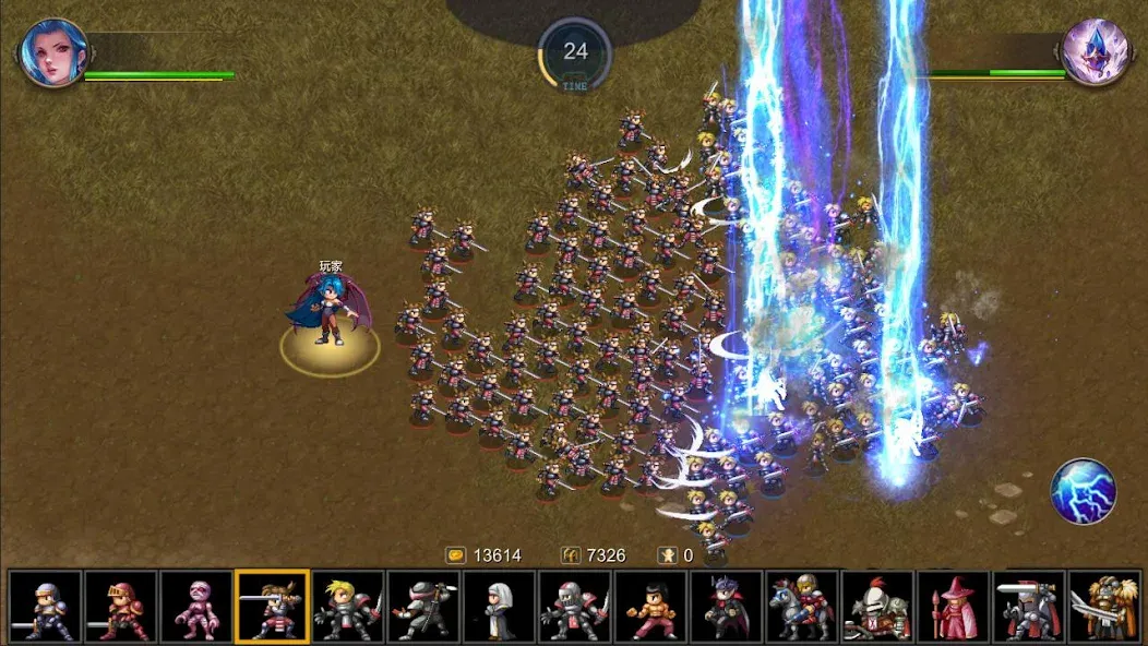 Miragine War (Мирагин Вар) МОД/Взлом [Все открыто, Дополнительные деньги и Меню MOD] Screenshot 3