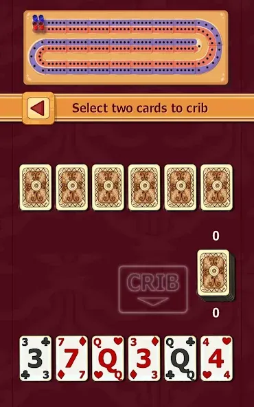 Cribbage (Криббидж) МОД/Взлом [Все открыто, Дополнительные деньги и Меню MOD] Screenshot 4