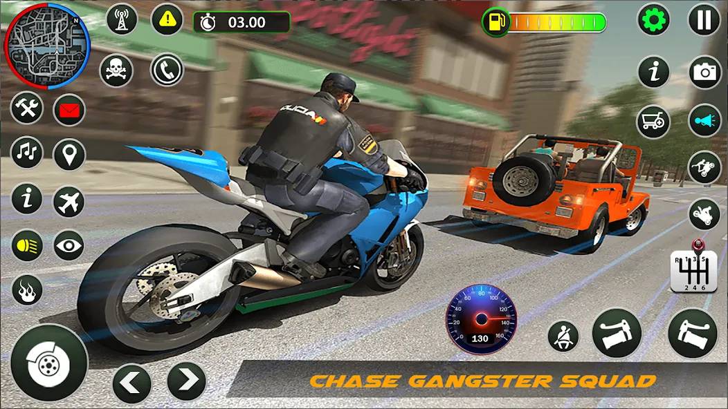 Police Game – Police Car Game МОД/Взлом [Все открыто, Дополнительные деньги и Меню MOD] Screenshot 3