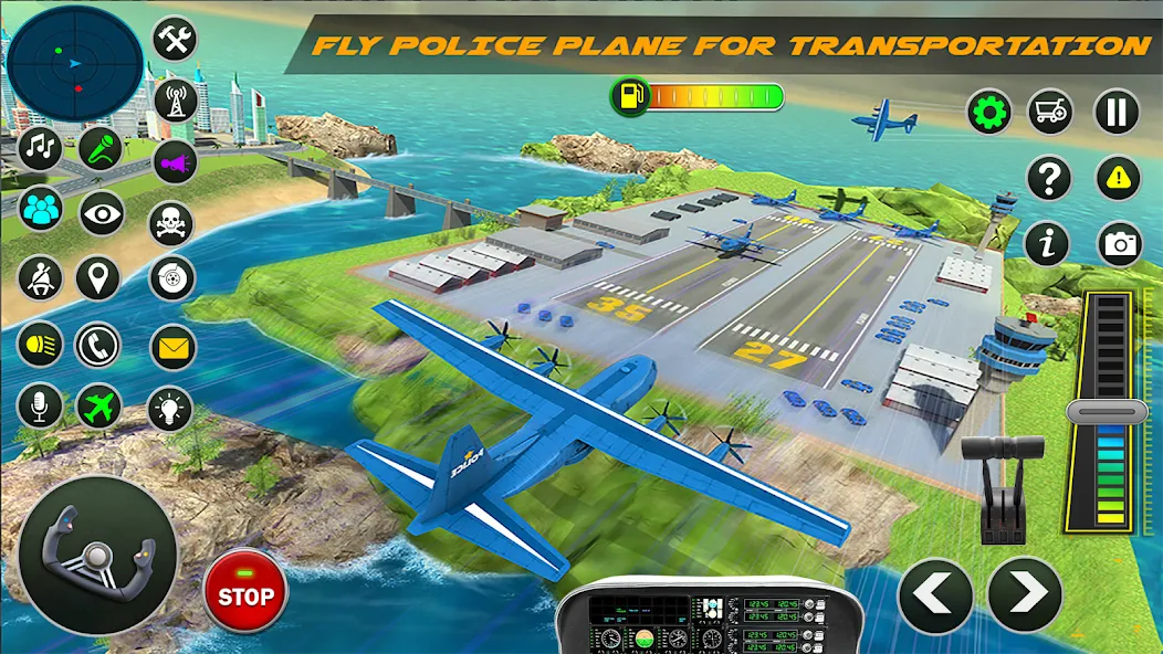 Police Game – Police Car Game МОД/Взлом [Все открыто, Дополнительные деньги и Меню MOD] Screenshot 4