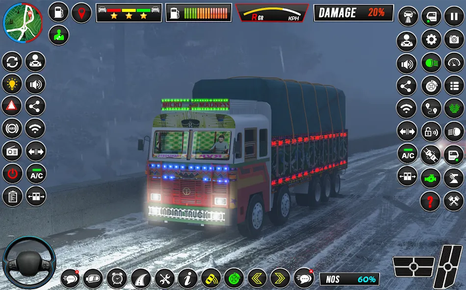 Indian Truck Game 3d Truck sim (Трак Геймс Драйвинг Симулятор) МОД/Взлом [Все открыто, Дополнительные деньги и Меню MOD] Screenshot 2