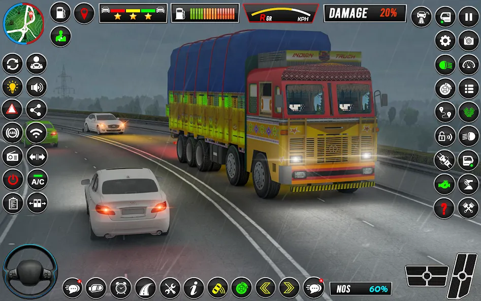 Indian Truck Game 3d Truck sim (Трак Геймс Драйвинг Симулятор) МОД/Взлом [Все открыто, Дополнительные деньги и Меню MOD] Screenshot 3