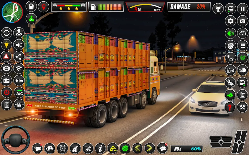 Indian Truck Game 3d Truck sim (Трак Геймс Драйвинг Симулятор) МОД/Взлом [Все открыто, Дополнительные деньги и Меню MOD] Screenshot 4